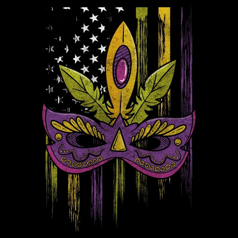Célébration du Mardi Gras Perles de Louisiane