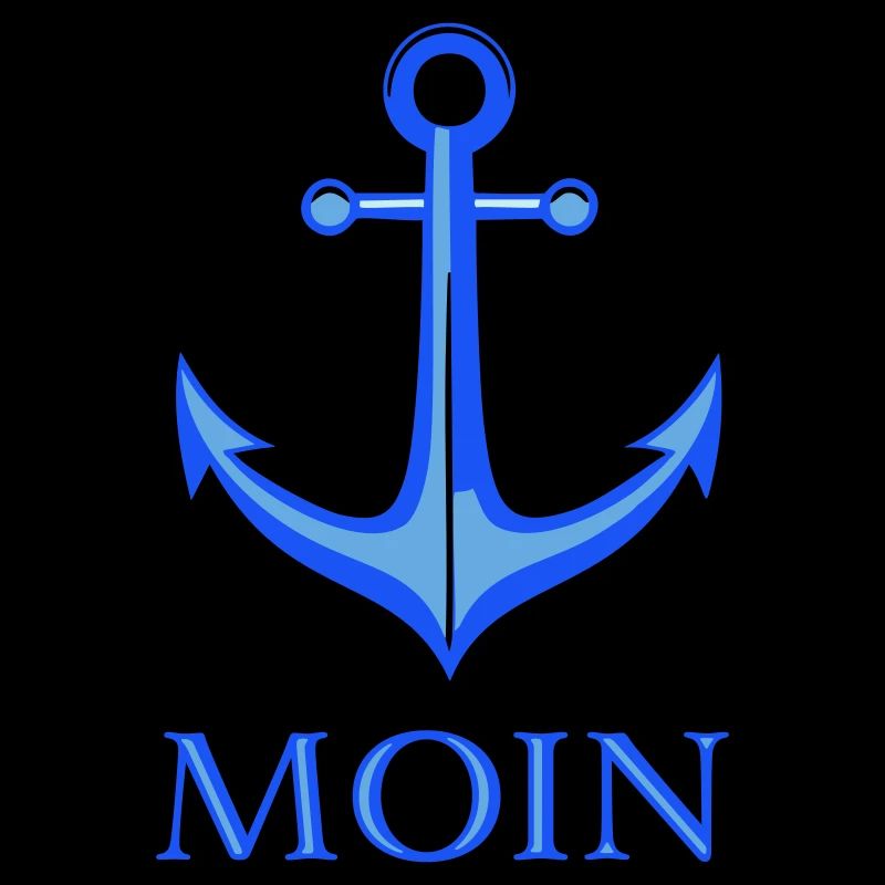 Moin mit Anker