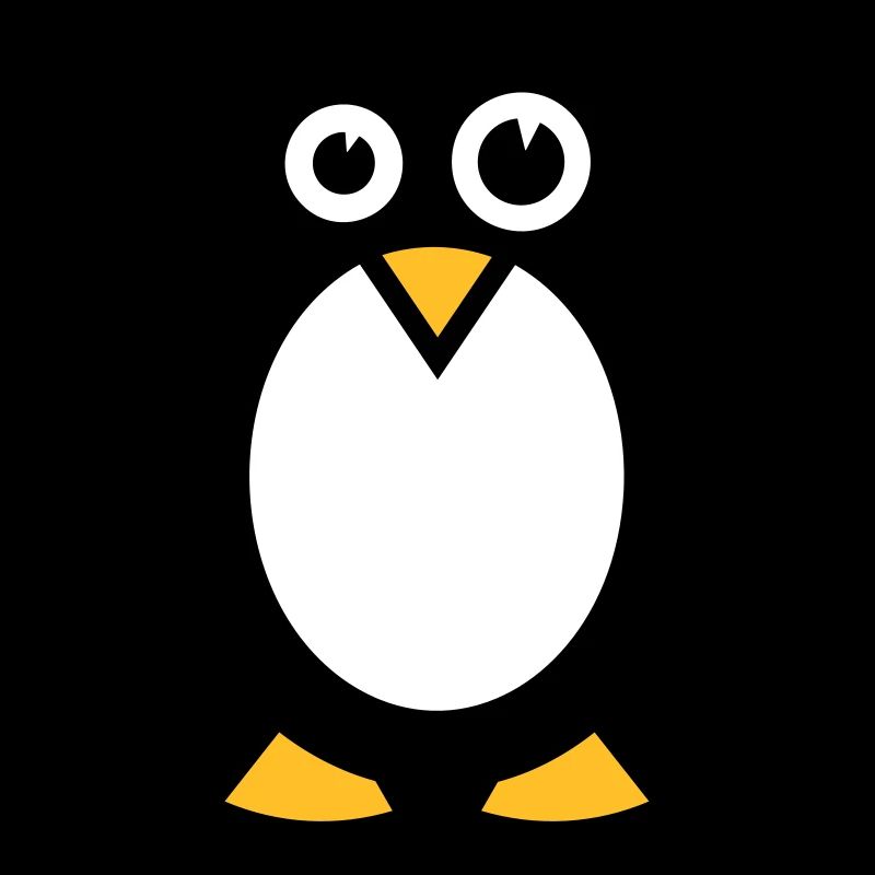 Drôle pingouin