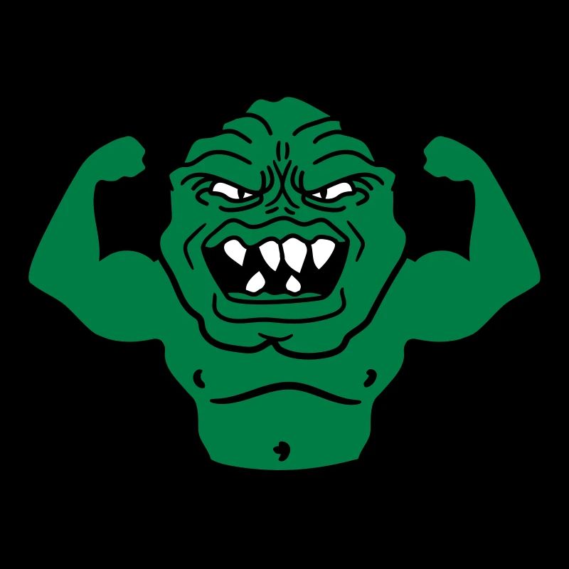 monster bodybuilder muscles strong man Muckis hulk