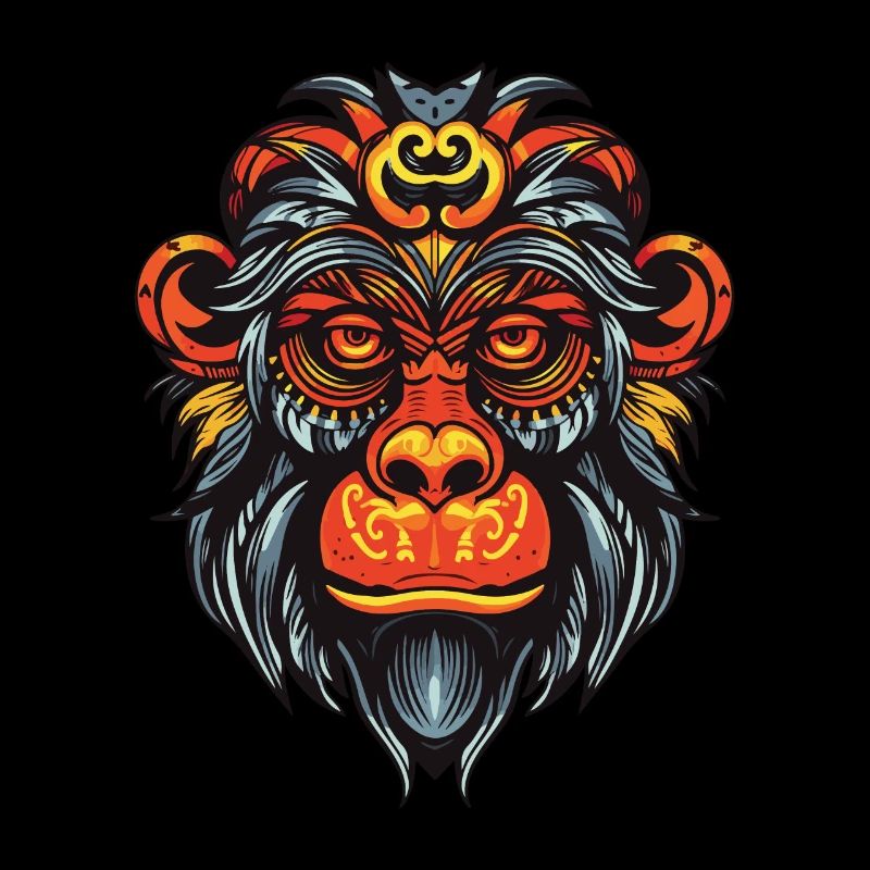 Portrait de singe