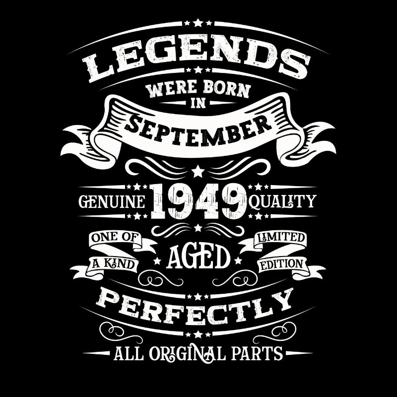 75th Birthday Legend September 1949 Volume 49