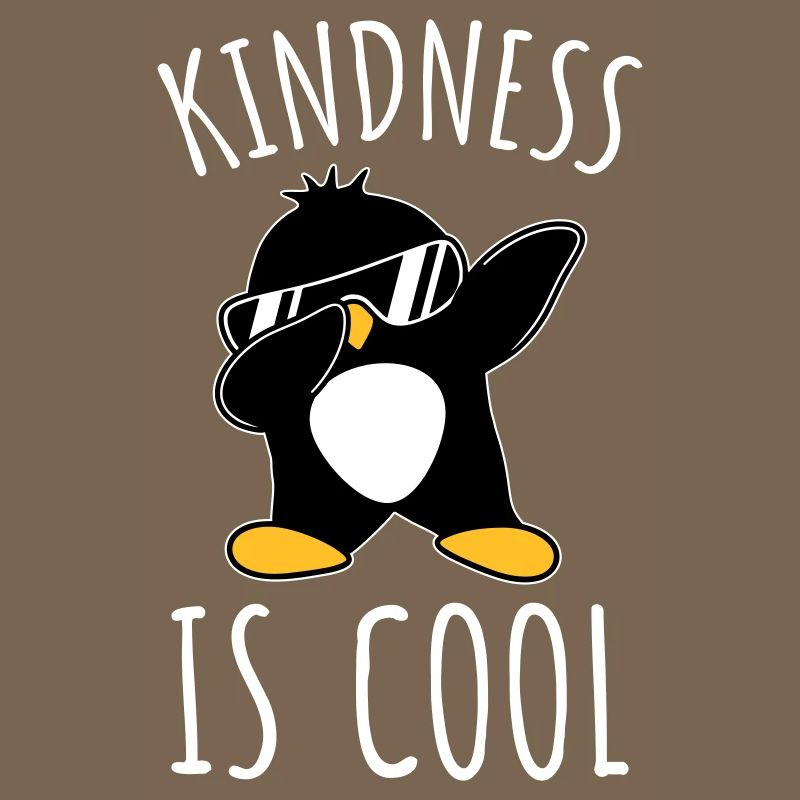 Kindness Is Cool Dabbing Dab Dance Gesture Penguin