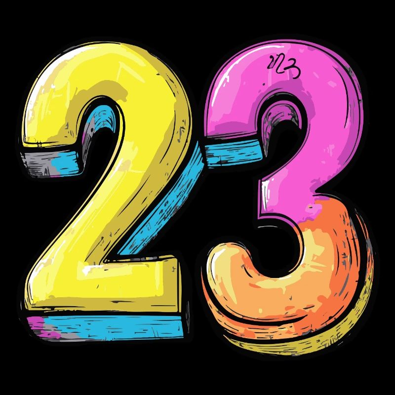 Bande dessinée à 23 chiffres