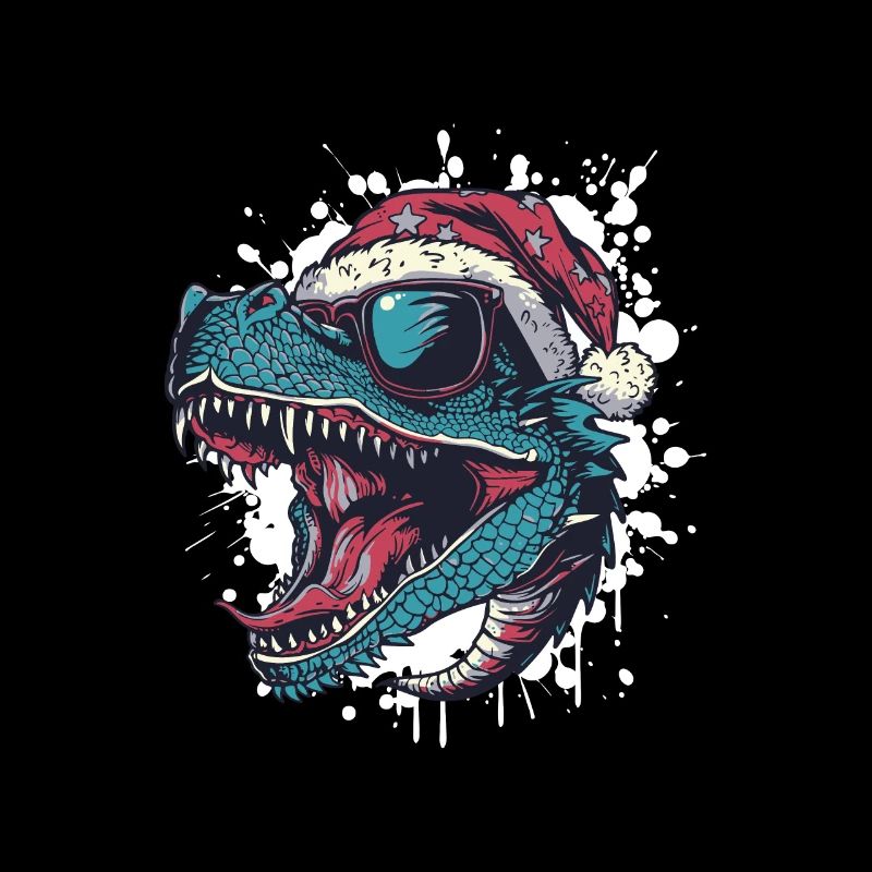 Dragon Christmas Funny