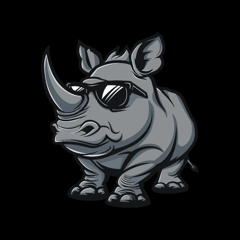 Rhino Cool Comic