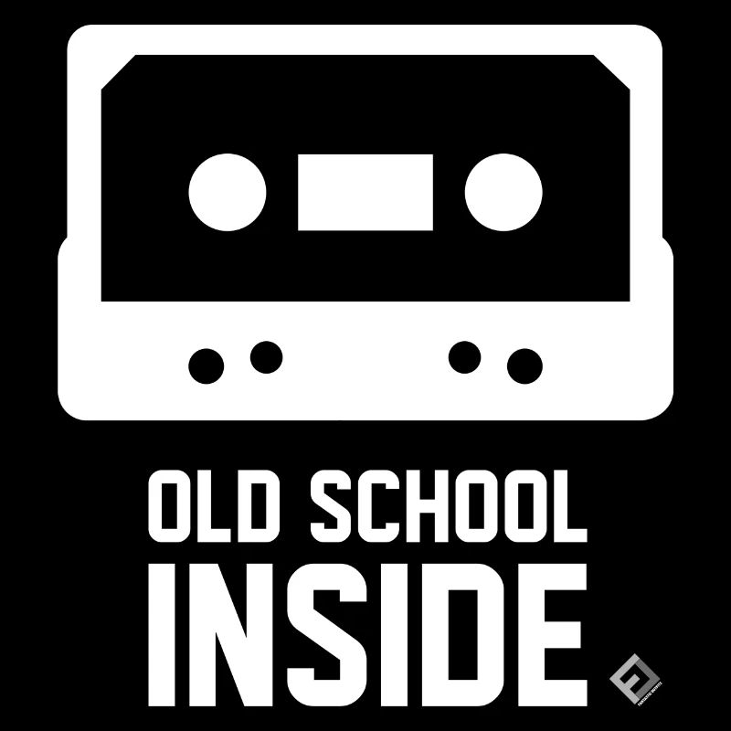 Old School Inside -Tape White