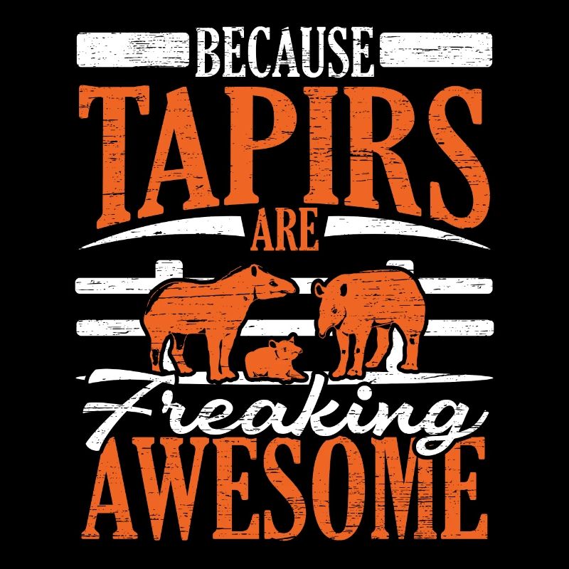 Parce que les tapirs sont de putain d’animaux cornés