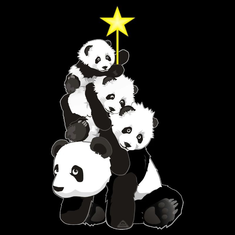 Panda Christmas Tree