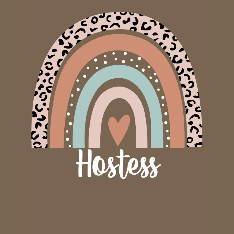 Hostess Rainbow Leopard Funny Hostess Appreciation