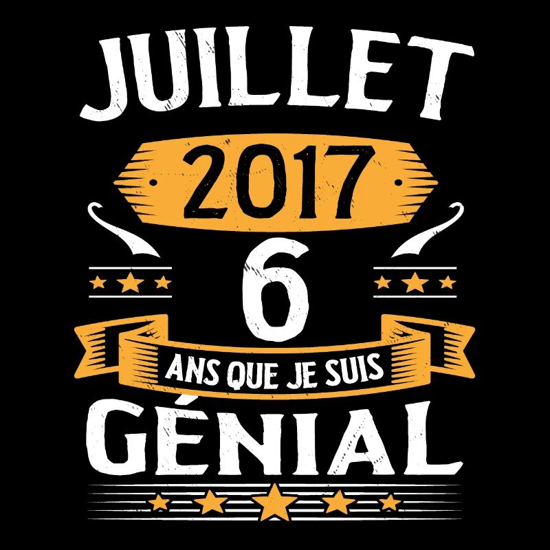 July 2017 6 years that I am awesome gift