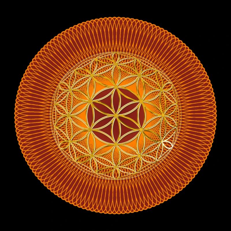 Fleur de la vie - Spirograph