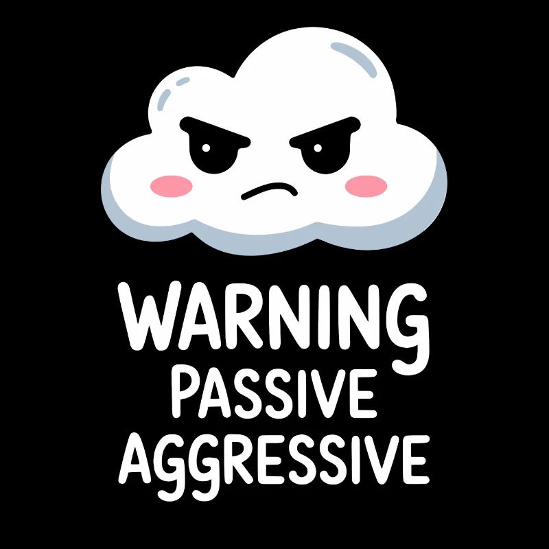 Avertissement Conception de cloud passif agressif