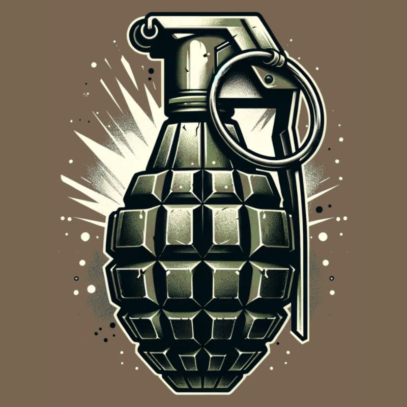 Conception de l’explosion : Grenade classique