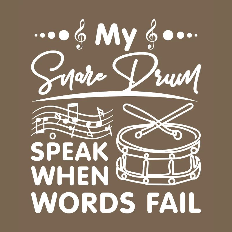 My snare drum speak when words fail