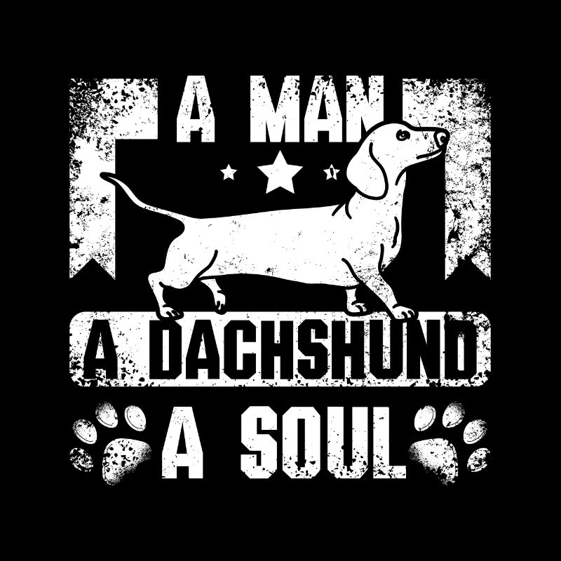 A man a dachshund a soul