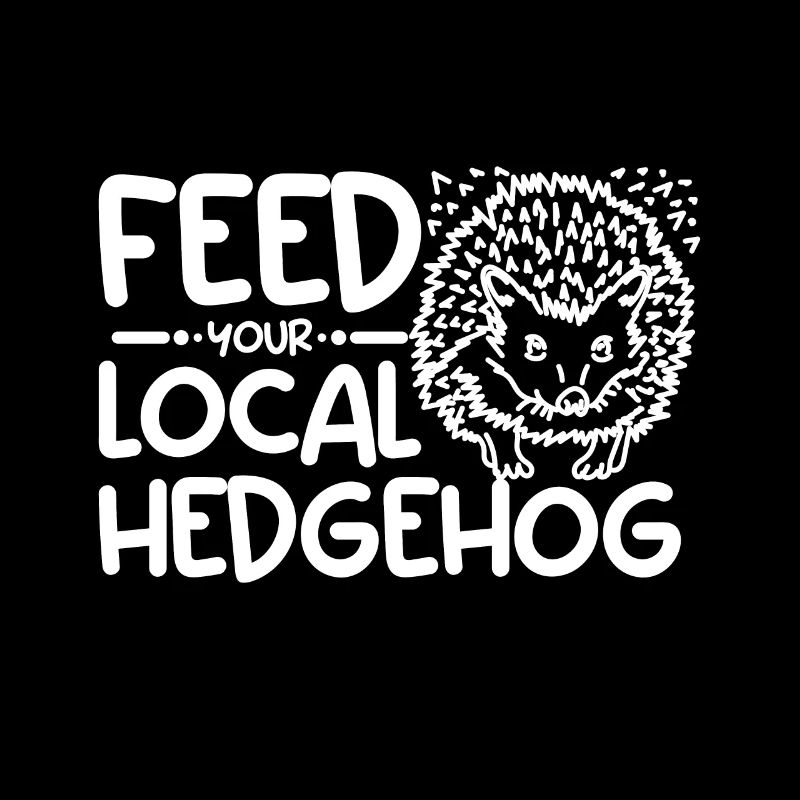 Feed your local hedgehog