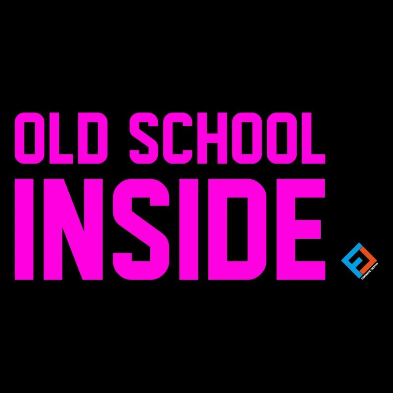 Old School Inside Rose