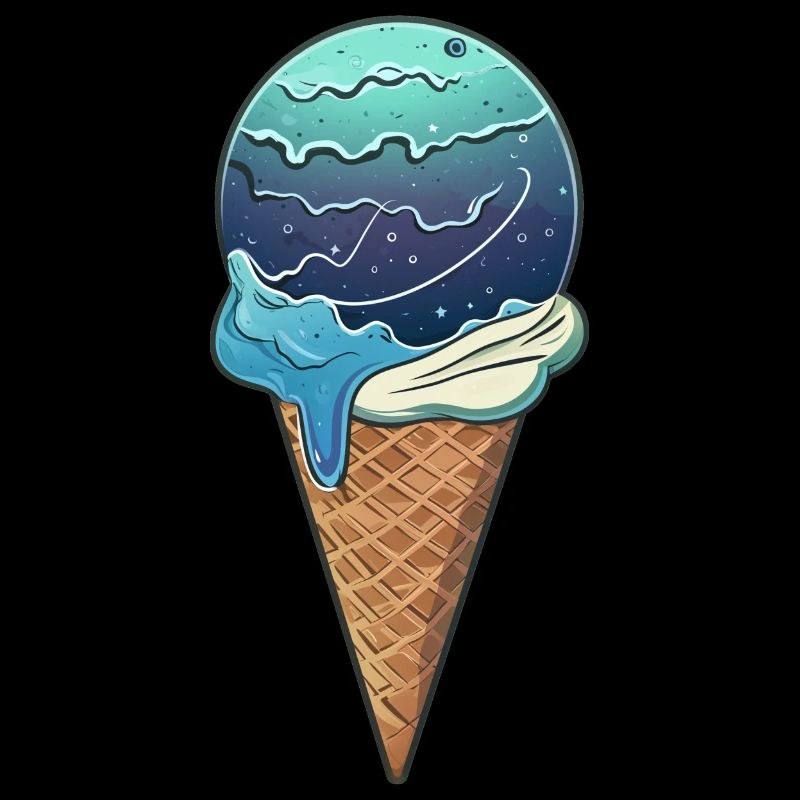 Ice planet Uranus