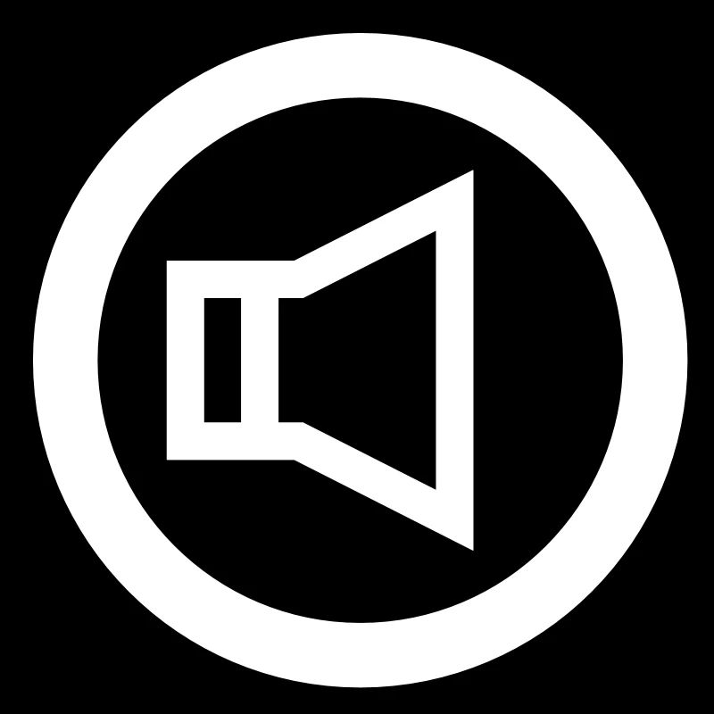 speaker icon