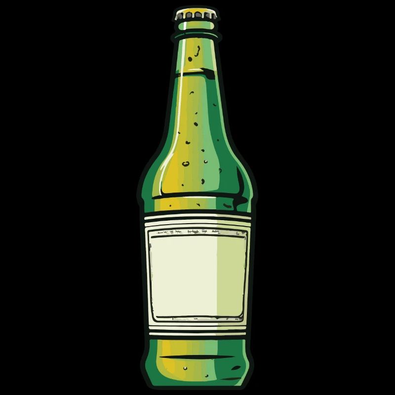 bouteille de bière icône de consommation de bière