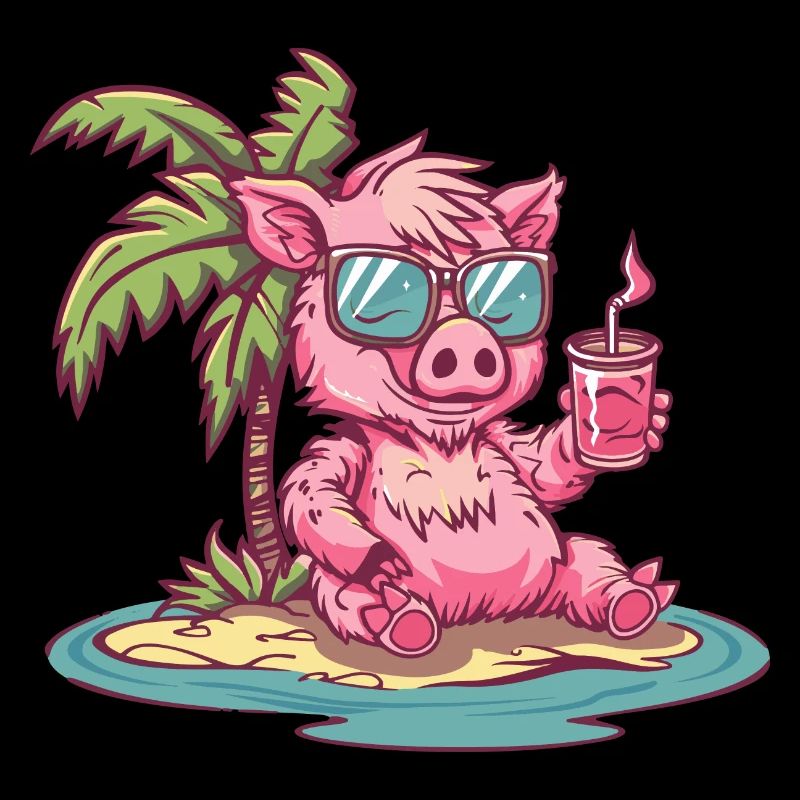 Cochon Été Sanglier