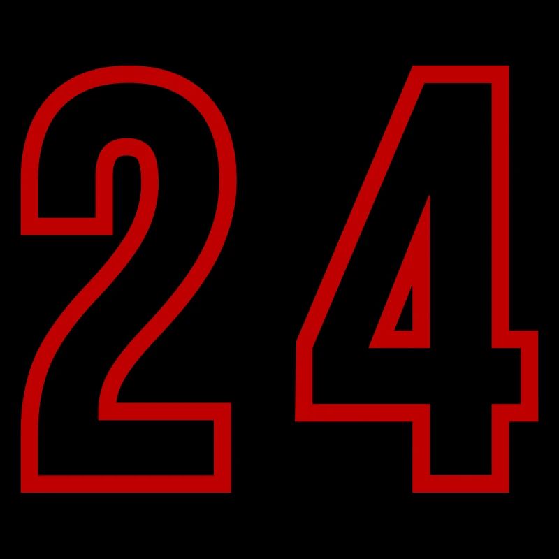 24 Number Years Jersey