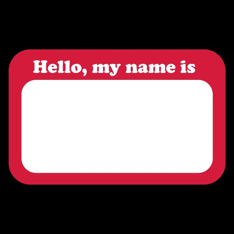 HelloMyNameTag
