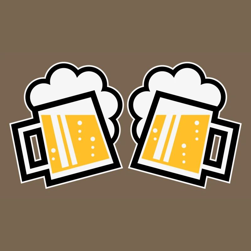 2 chopes à bière bavaroise Prosten (chopes à bière / 3C)