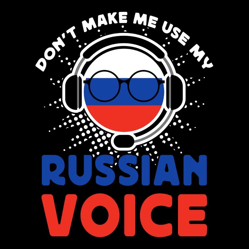 Ne me forcez pas à utiliser ma voix russe