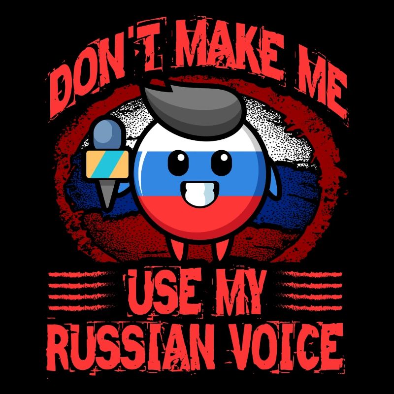 Ne me forcez pas à utiliser ma voix russe