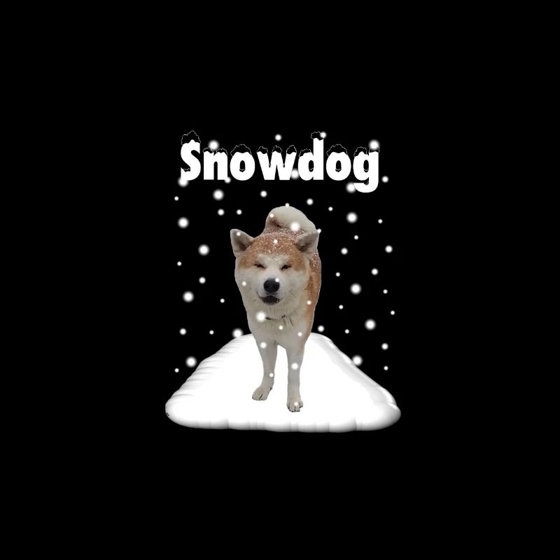 Snow Hound Akitahund Design