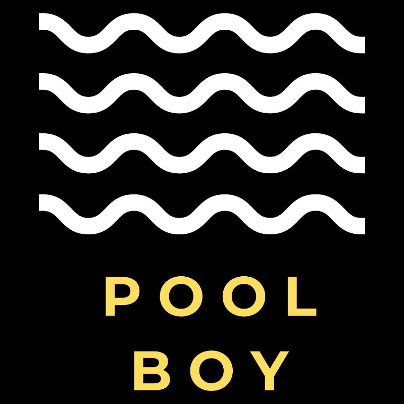 Cadeau de garçon de piscine