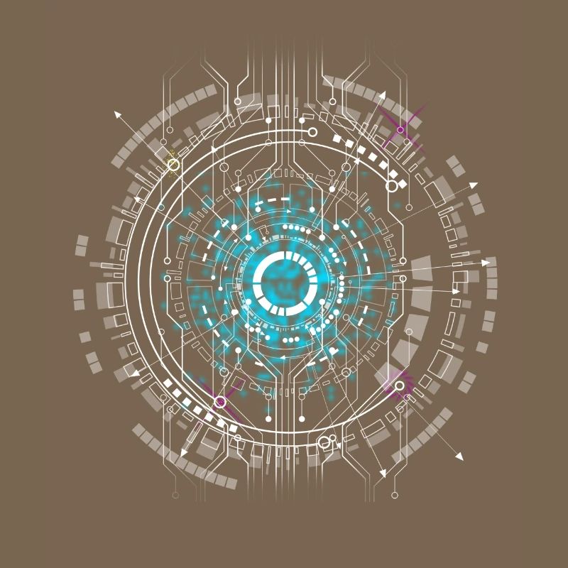 computer Space cpu pc Nerd Circuit Board Warp geek ai ki
