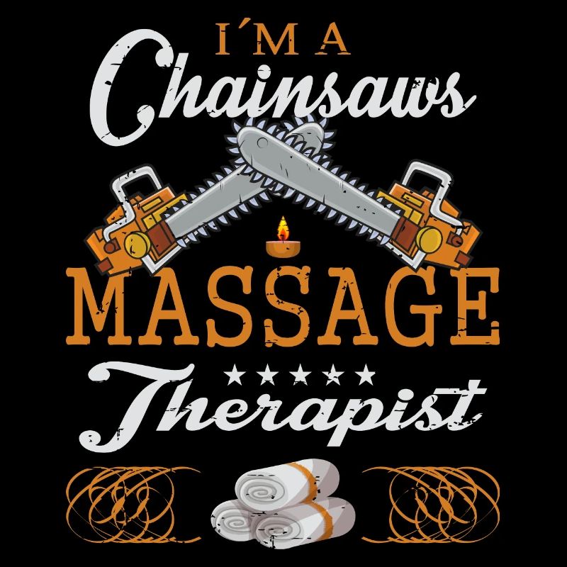 Massage à la tronçonneuse