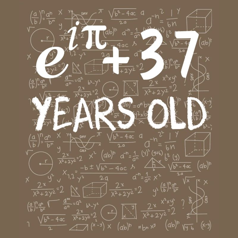 36th birthday 36 years old Euler Identity gift