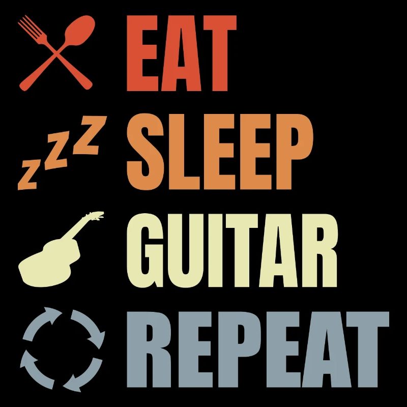 Eat Sleep Guitar Repeat