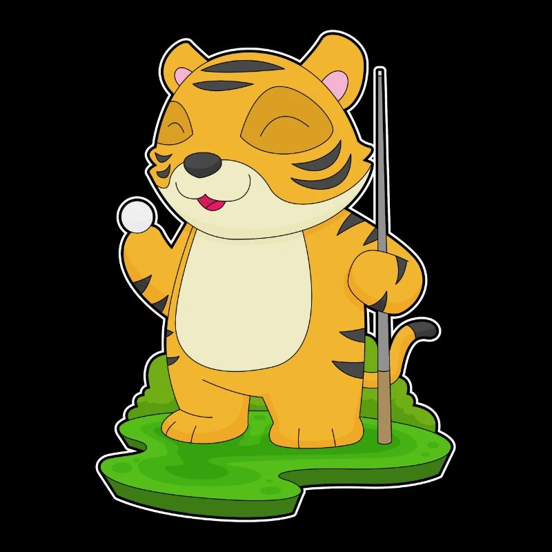 Tiger Billiard Cue
