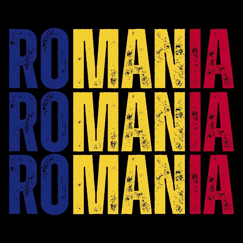 Drapeau roumain, j’adore la Roumanie