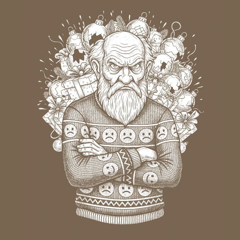 Pull de Noël moche