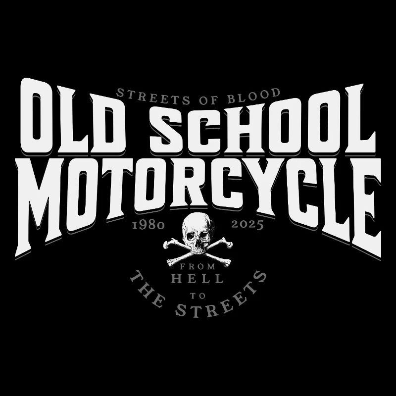 Conception de chopper de moto de moto à l’ancienne