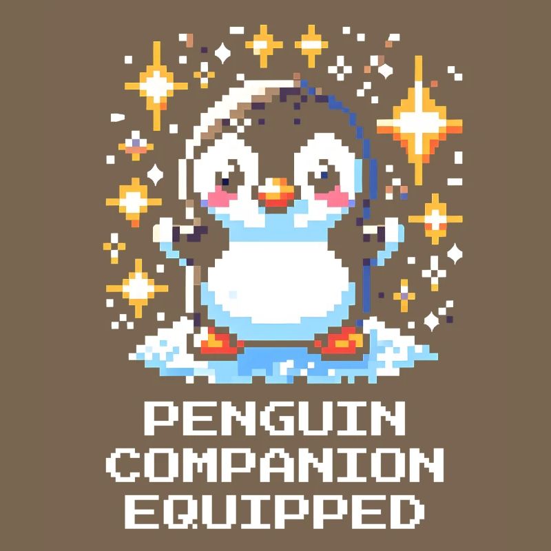 Compagnon pingouin | Compagnon de jeu mignon