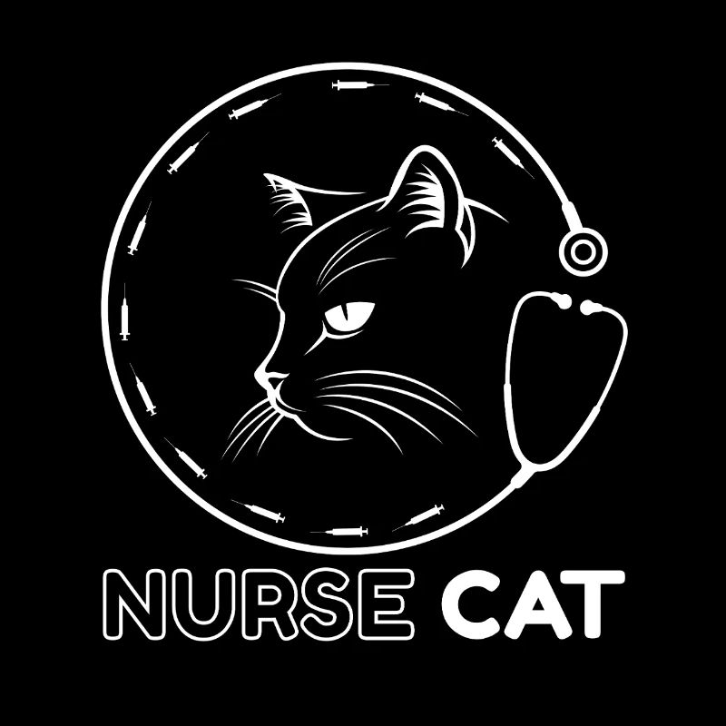 Chat Infirmier avec Stéthoscope