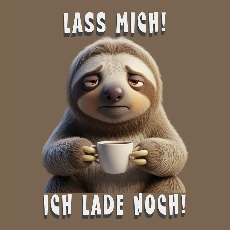 Leave me, I'm still loading – coffee mood