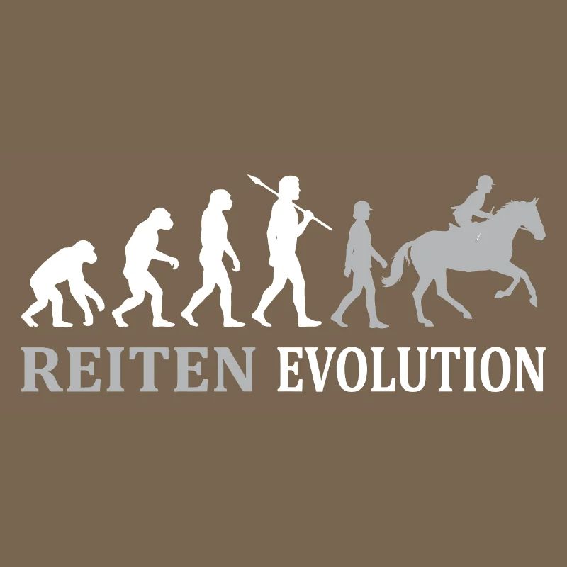 Évolution équestre – Du singe au cavalier