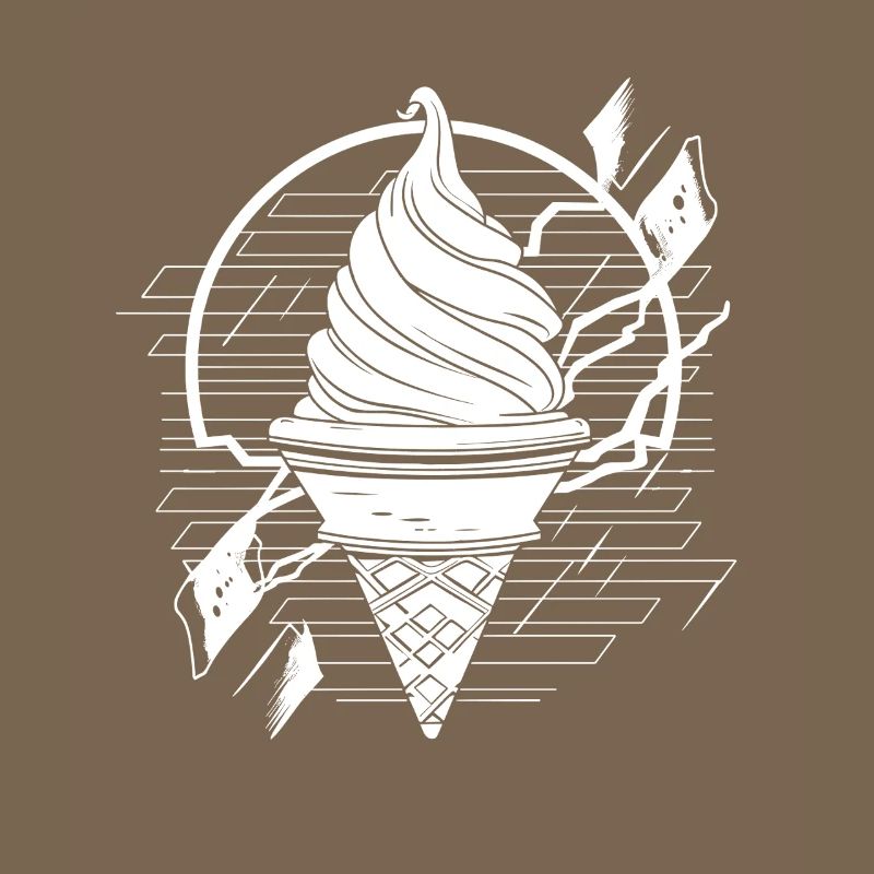 Dessin de glace douce