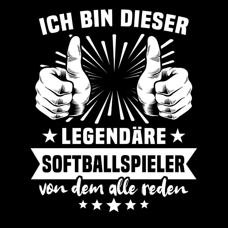 Softball Player Legend