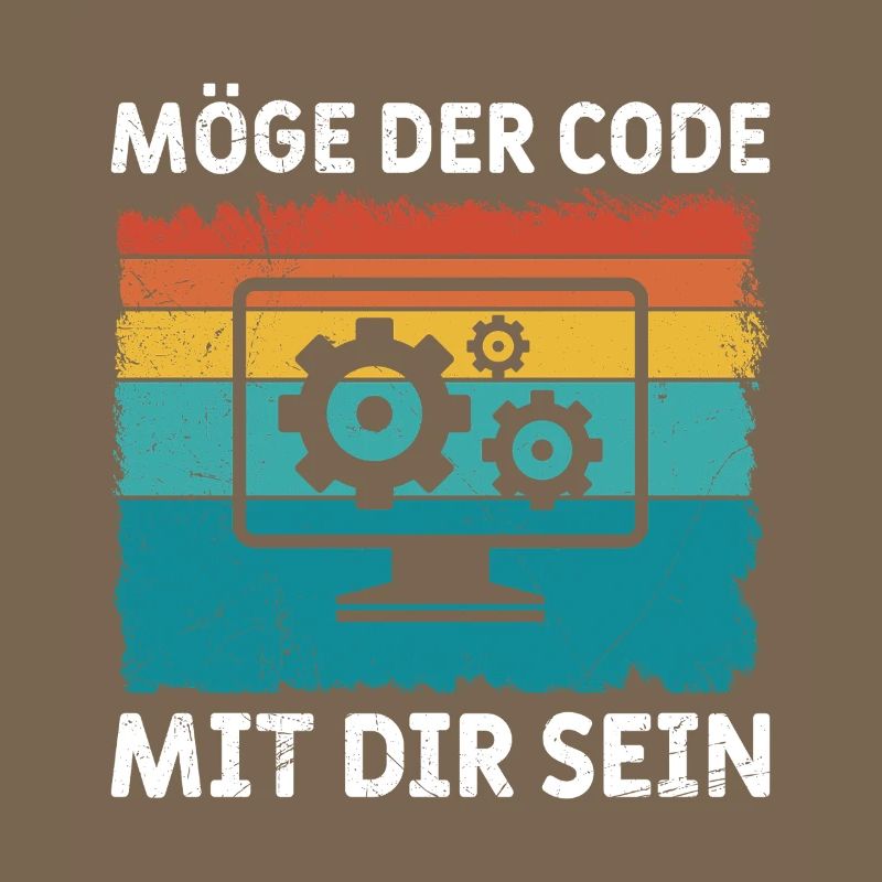 Ordinateur geek, QUE LE CODE SOIT AVEC TOI, DRÔLE