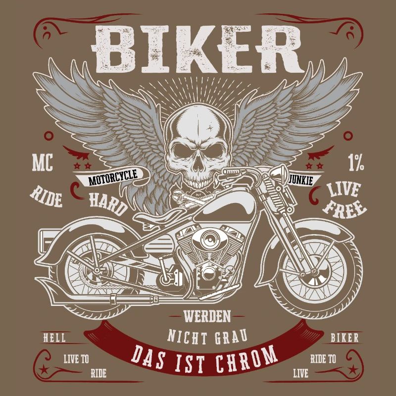 Les motards ne deviennent pas gris - C’est du chrome