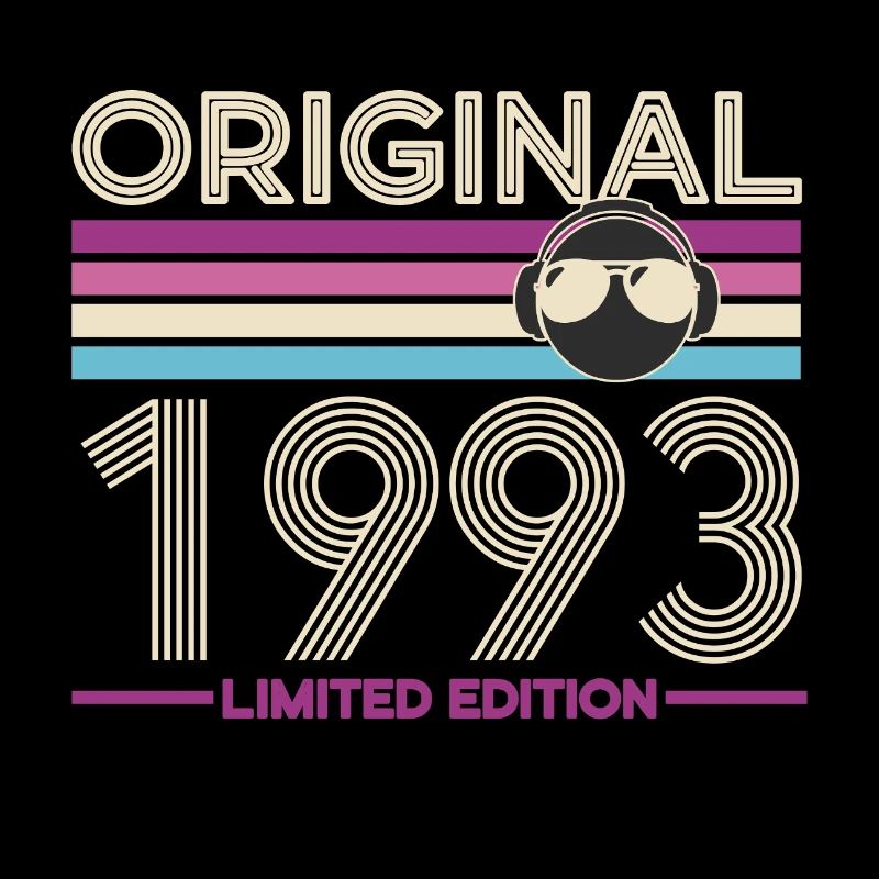 Original 1993 Édition Limitée Rétro
